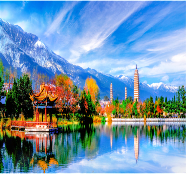 大理崇圣寺三塔：塔下的這片土地，文產(chǎn)之花正在綻放!